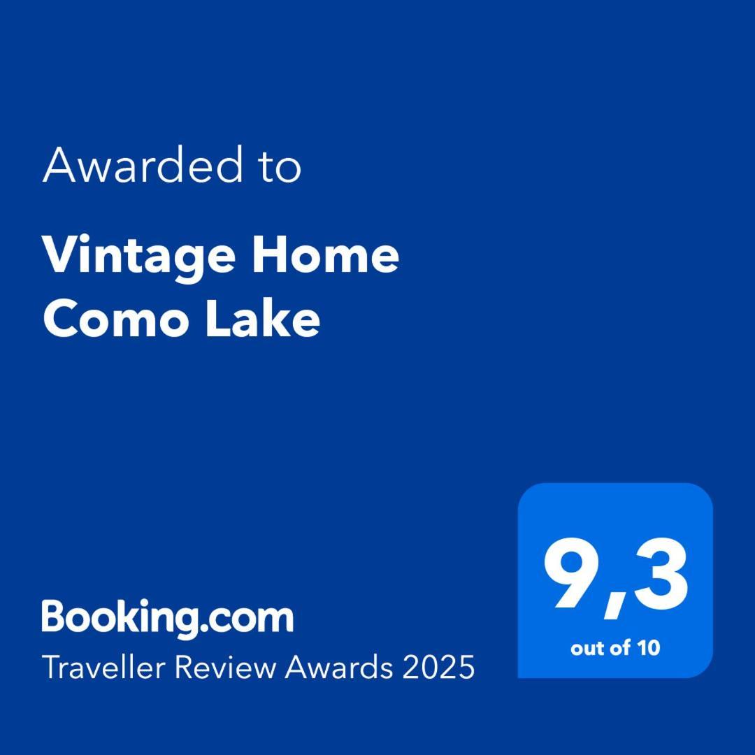 Vintage Home Como Lake Luaran gambar